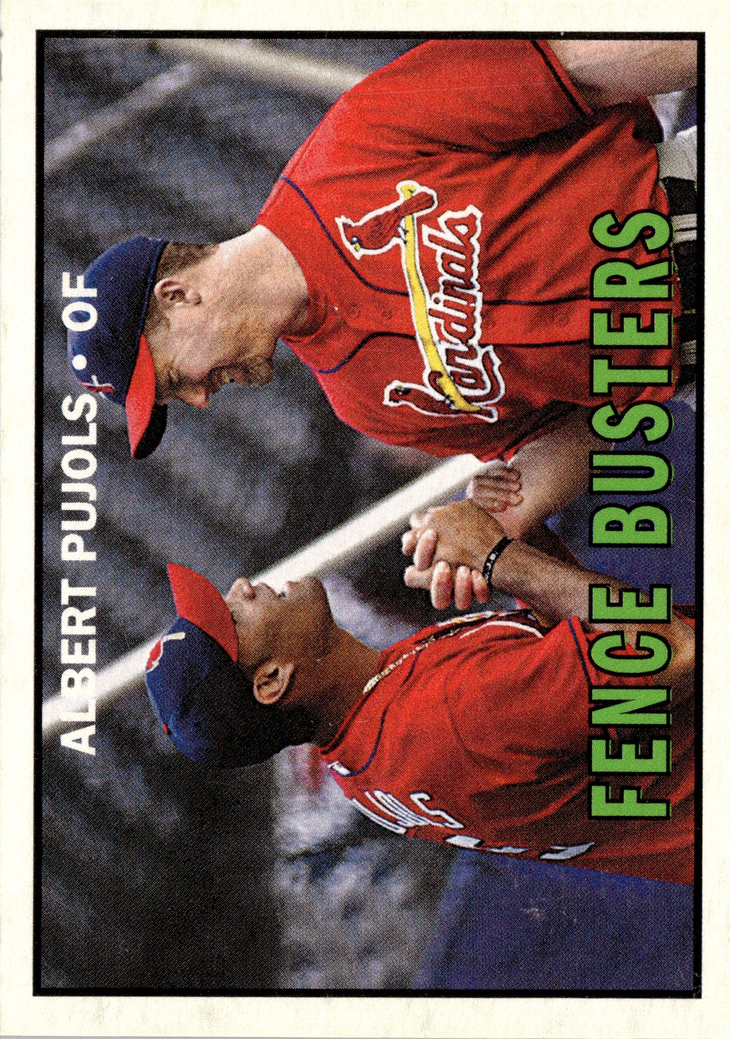 2017 Topps Albert Pujols graded slab