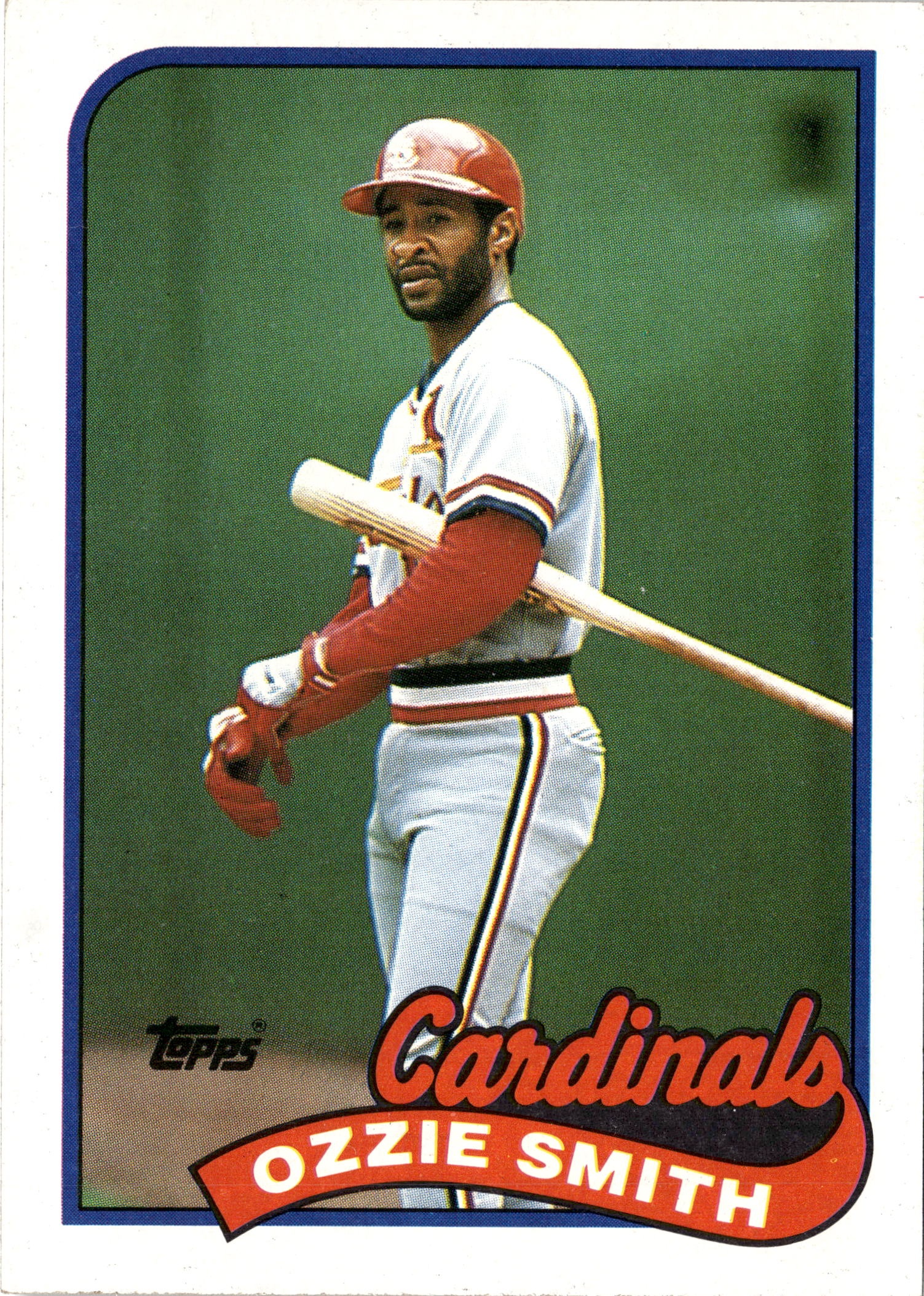 1989 Topps Ozzie Smith graded slab