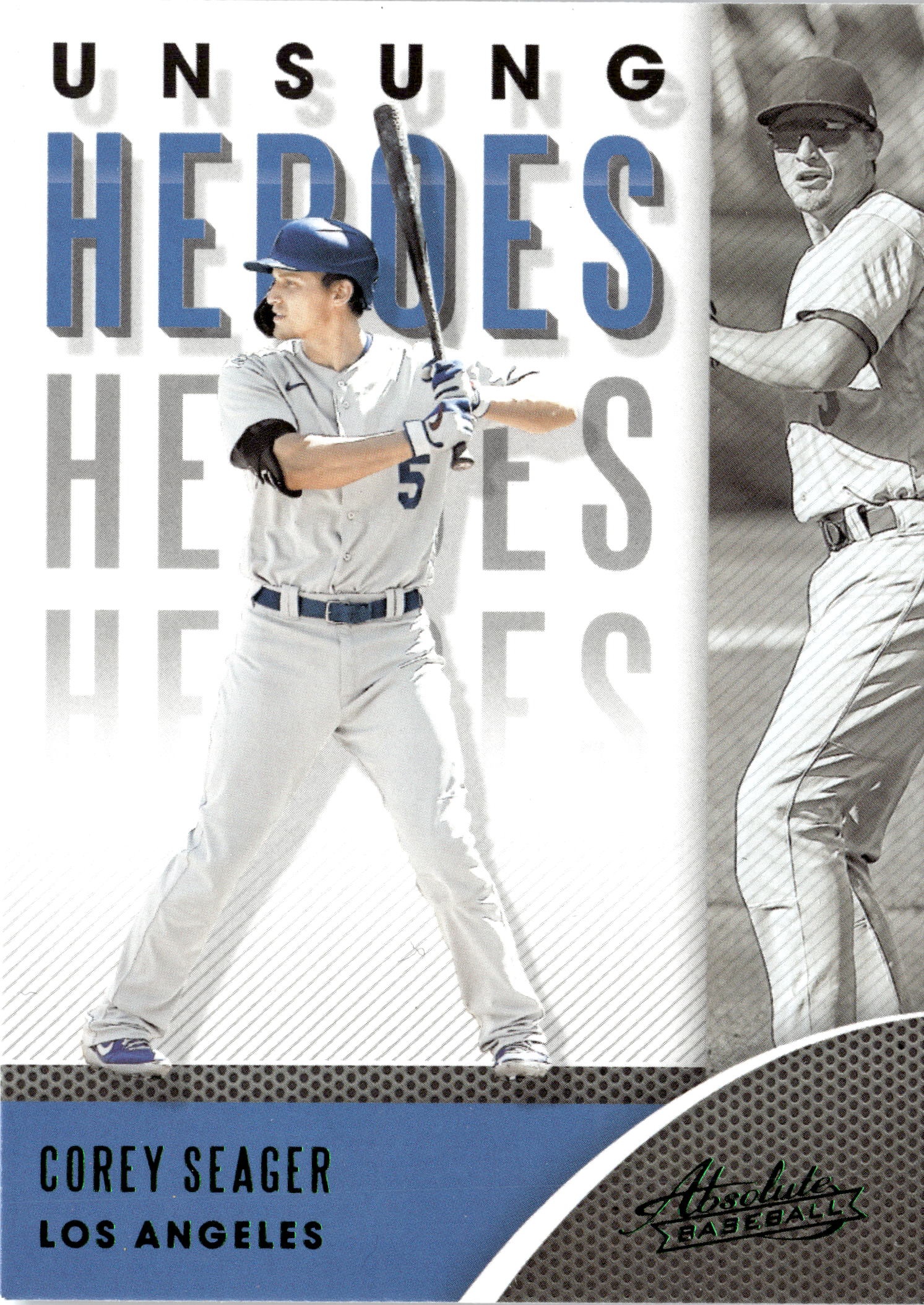 2021 Absolute Corey Seager graded slab
