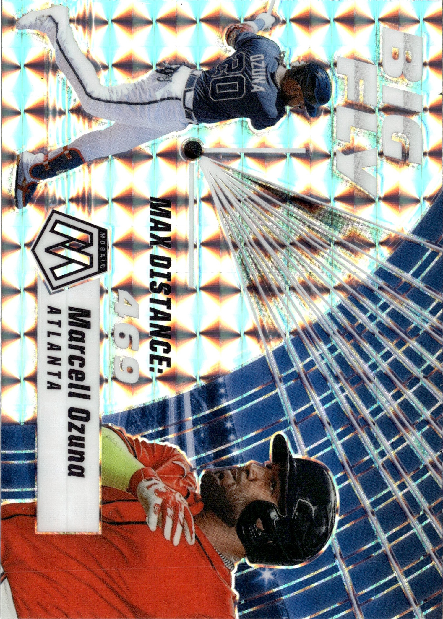 2021 Mosaic Marcell Ozuna graded slab