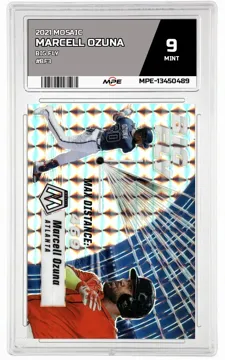 2021 MOSAIC BIG FLY #BF3 MARCELL OZUNA MPE 9 MINT — graded card up for auction