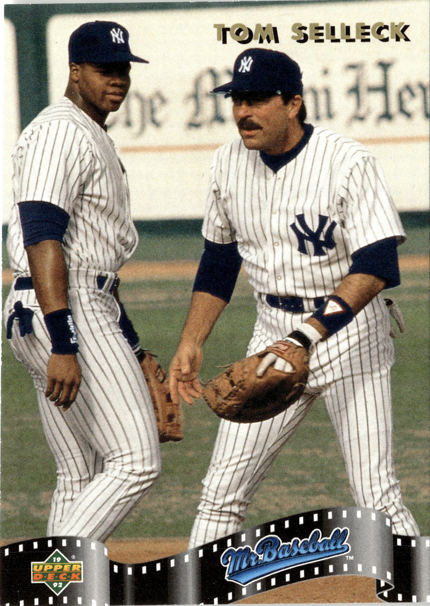 1992 Upper Deck Tom Selleck graded slab