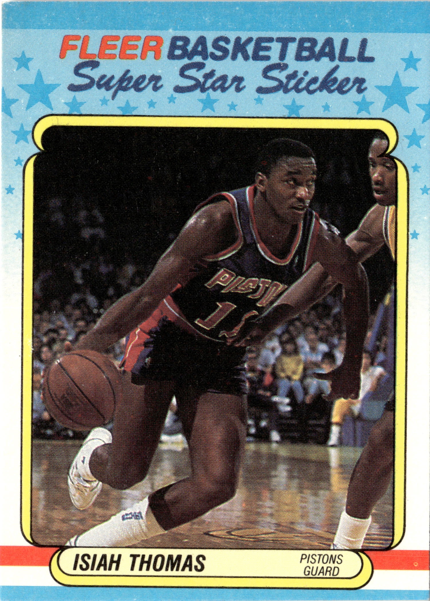 1988 Fleer Isiah Thomas graded slab