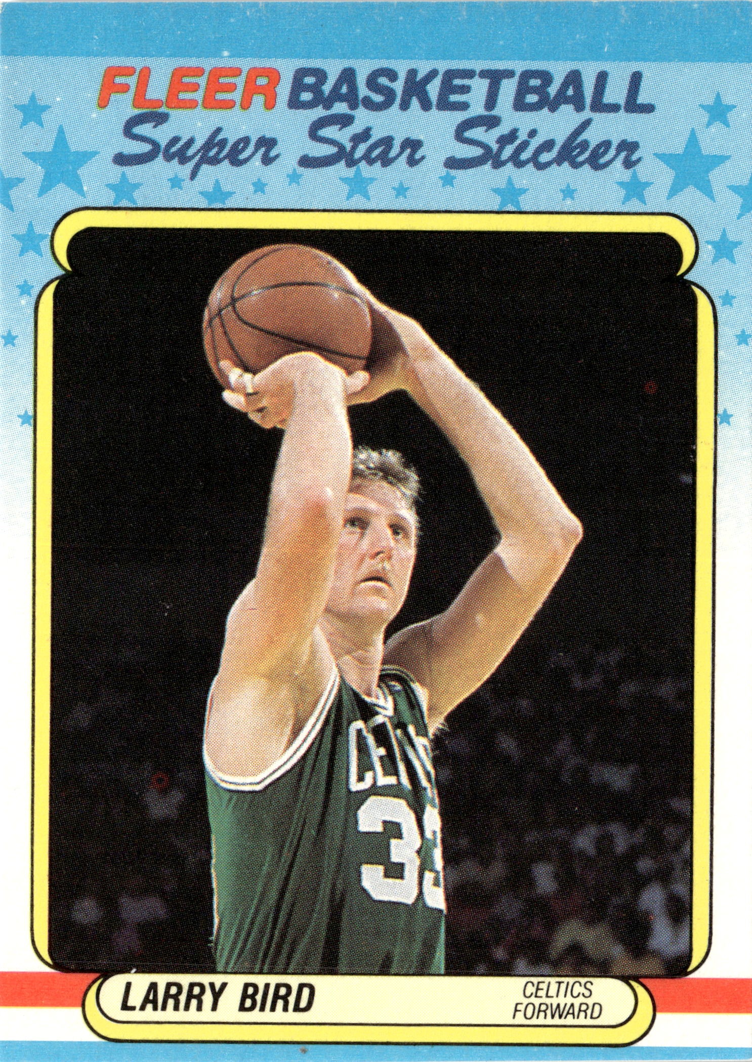1988 Fleer Larry Bird graded slab