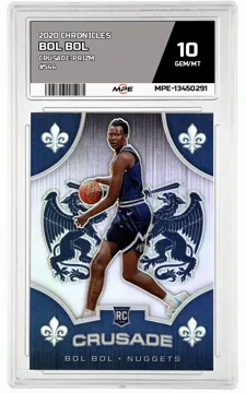 2020 CHRONICLES CRUSADE-PRIZM #544 BOL BOL MPE 10 GEM/MT — graded card up for auction