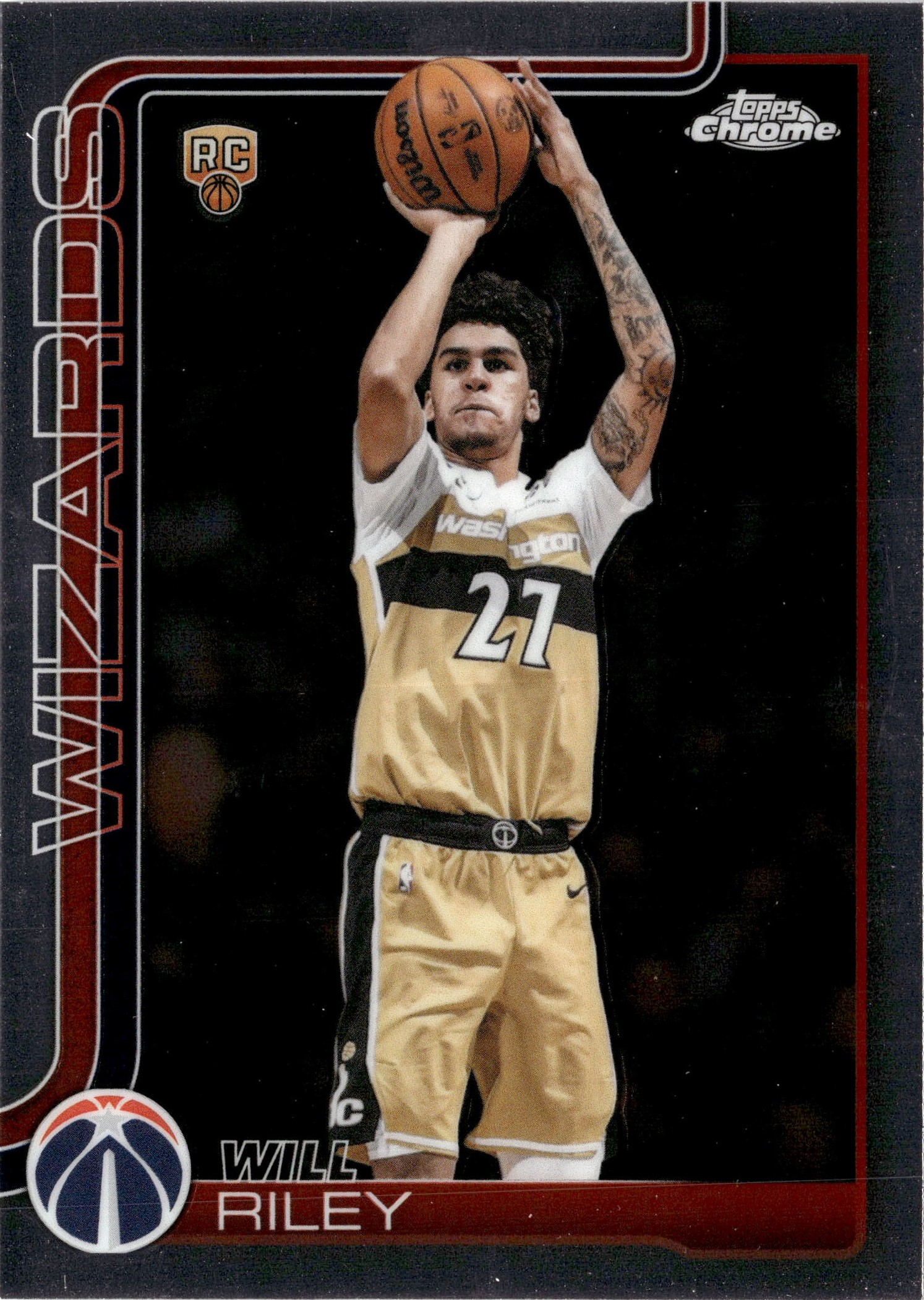 2026 Topps Chrome Update Will Riley graded slab