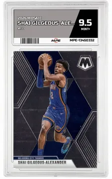 2026 MOSAIC #133 SHAI GILGEOUS-ALEXANDER MPE 9.5 MINT+ — graded card up for auction