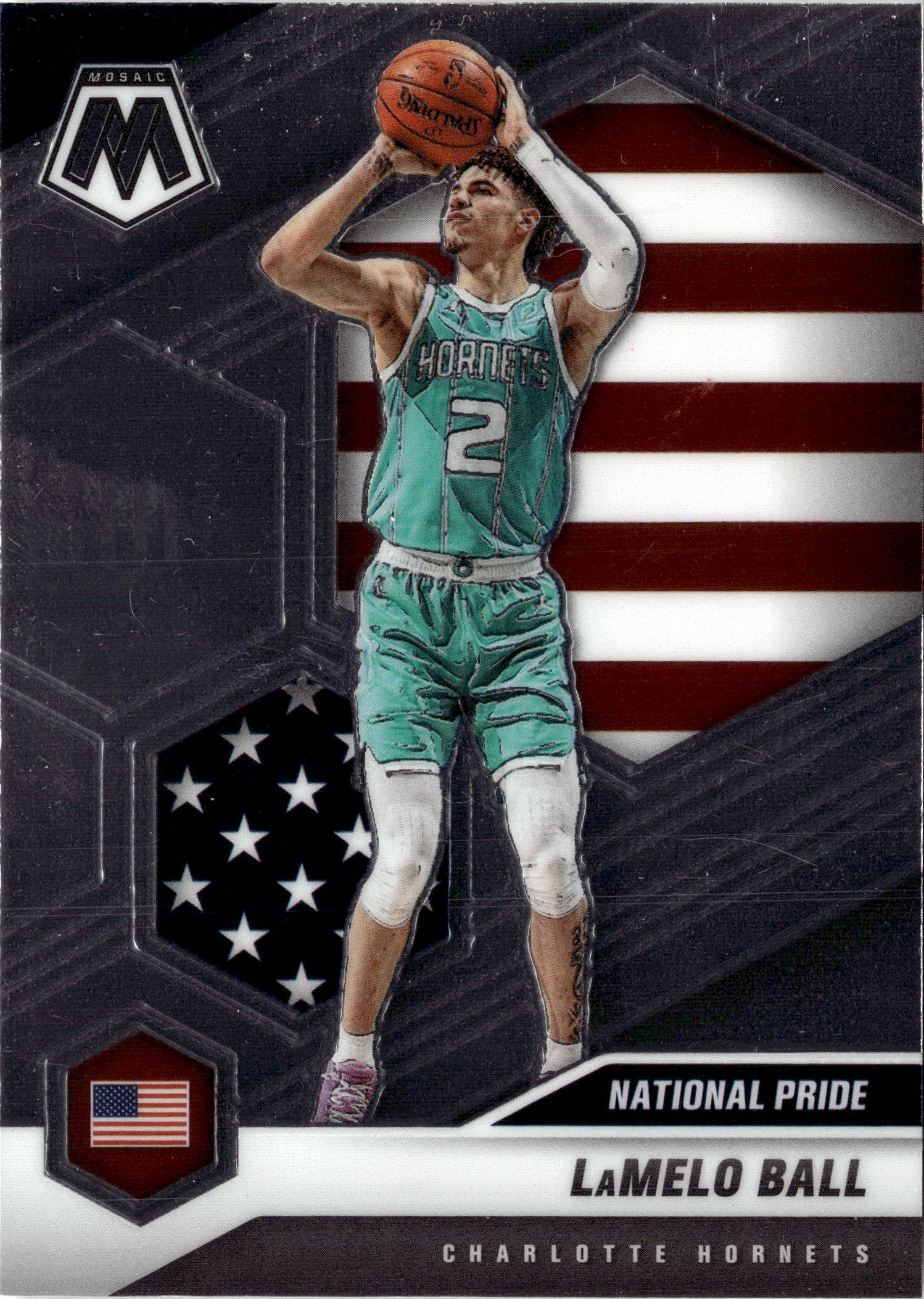 2021 Mosaic Lamelo Ball graded slab
