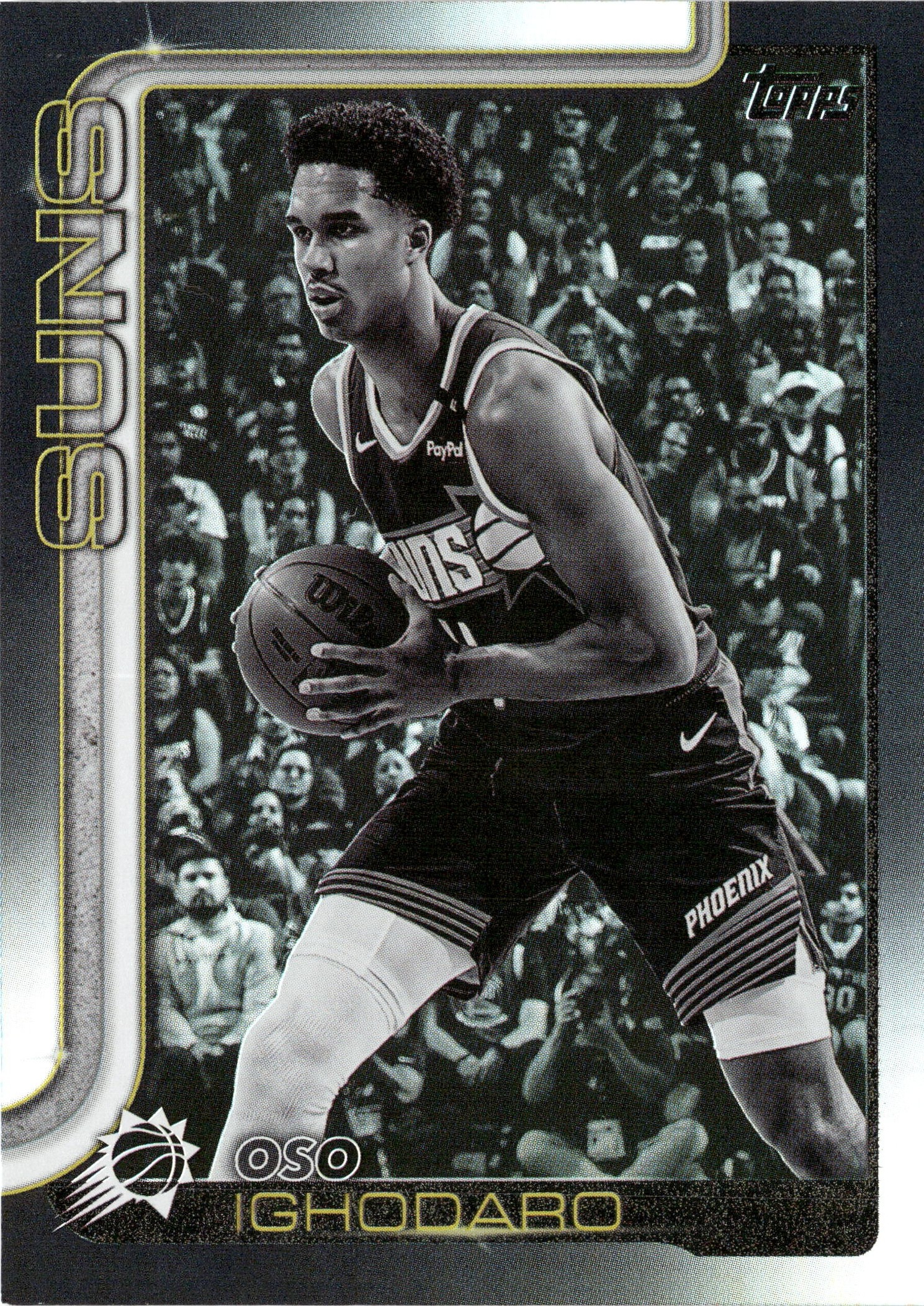 2025 Topps Oso Ighodaro graded slab
