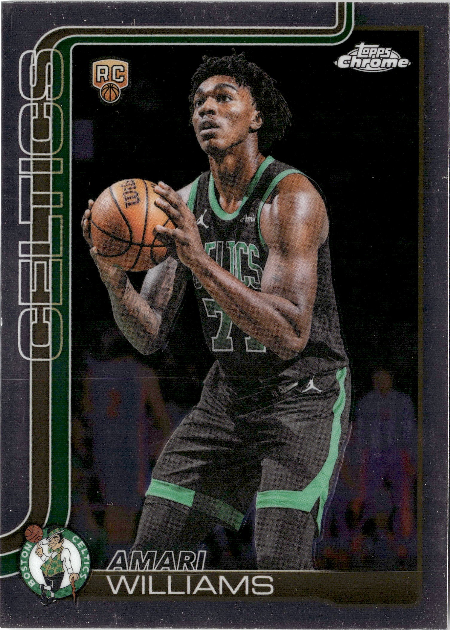 2026 Topps Chrome Update Amari Williams graded slab