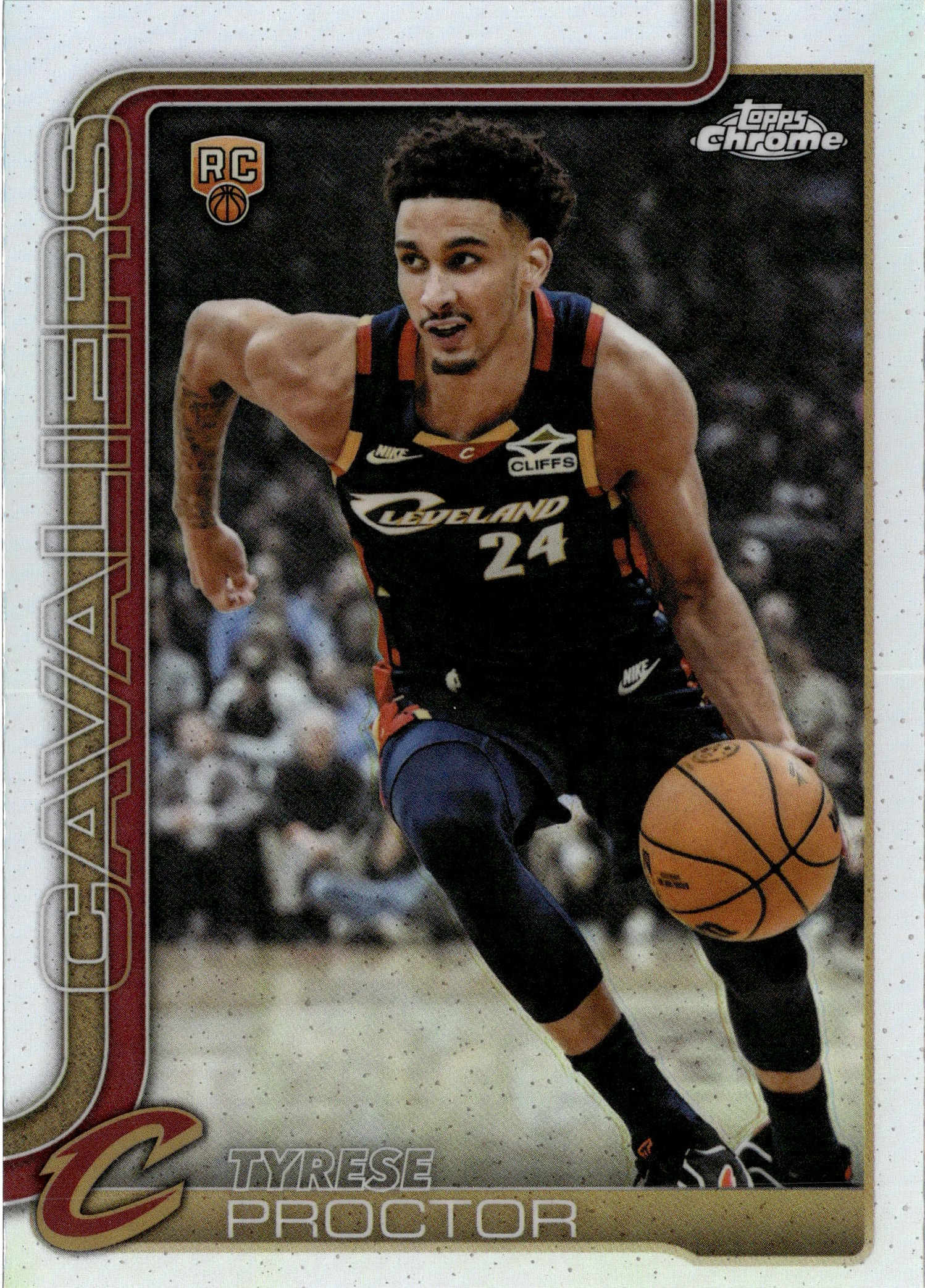 2026 Topps Chrome Update Tyrese Proctor graded slab