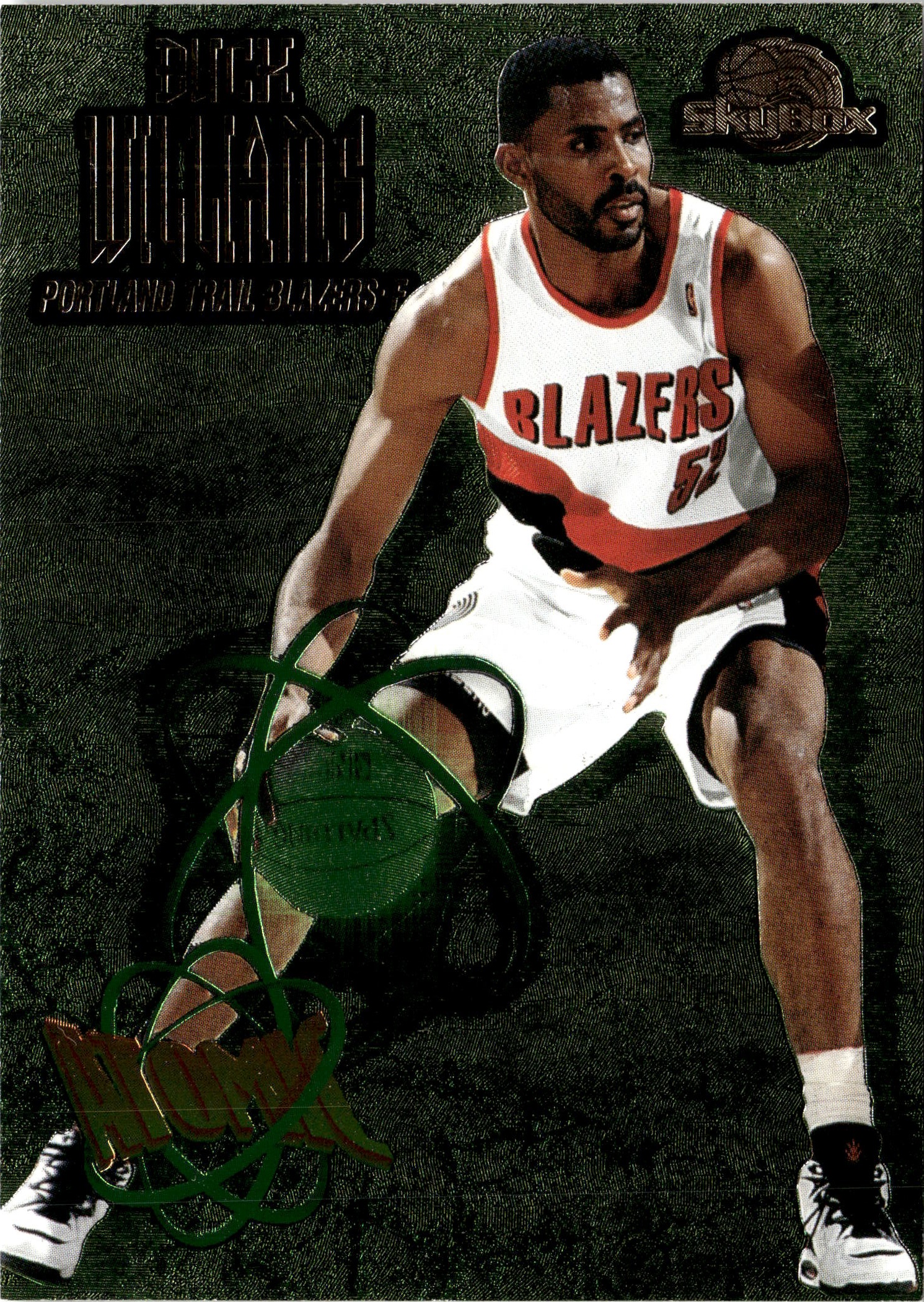 1995 Skybox Premium Buck Williams graded slab