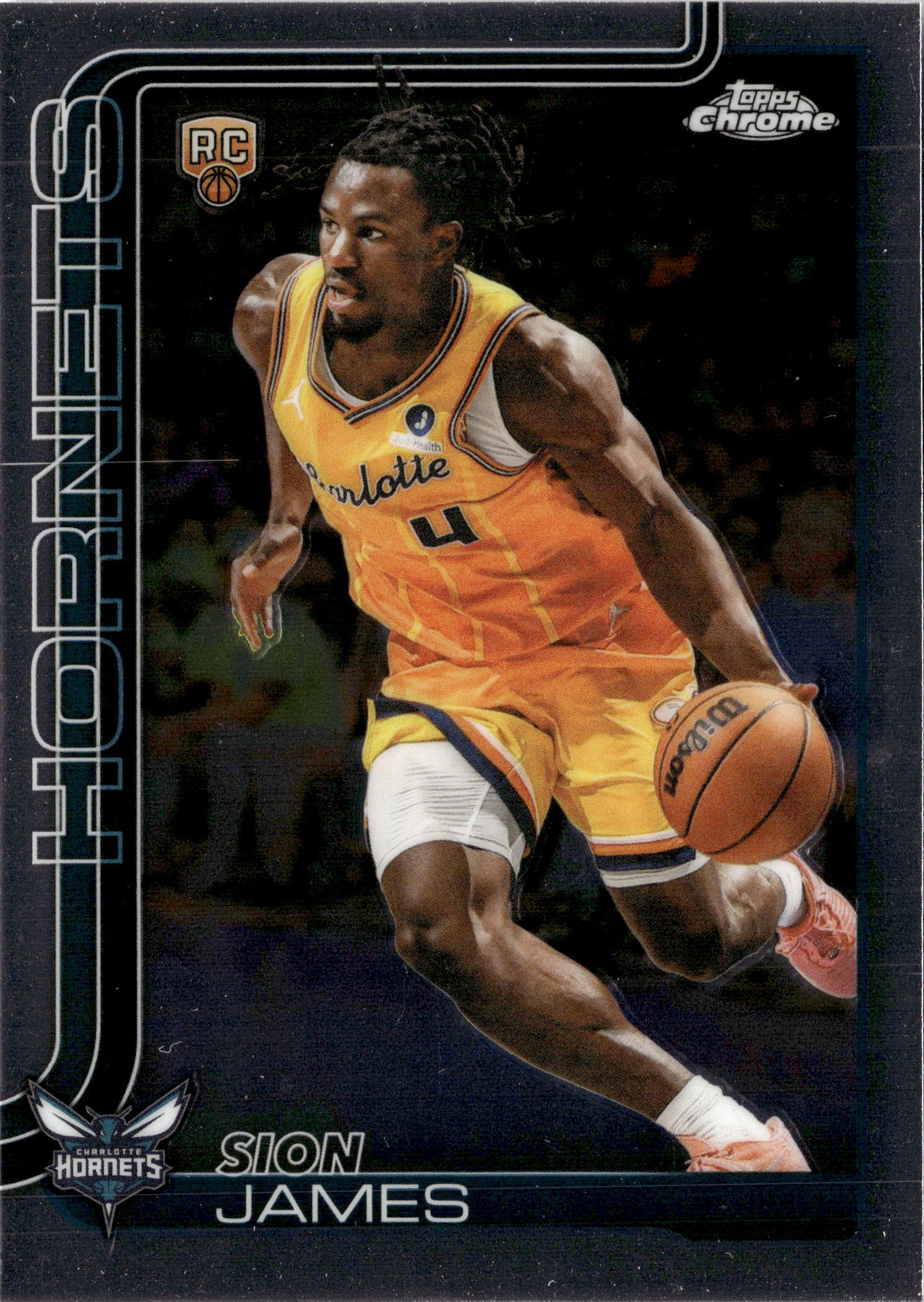 2026 Topps Chrome Update Sion James graded slab