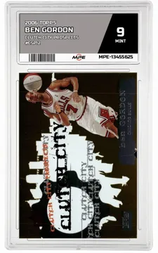 2006 TOPPS CLUTCH CITY PROSPECTS #CSP12 BEN GORDON MPE 9 MINT — graded card up for auction