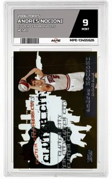 2006 TOPPS CLUTCH CITY PROSPECTS #CSP17 ANDRES NOCIONI MPE 9 MINT — graded card up for auction
