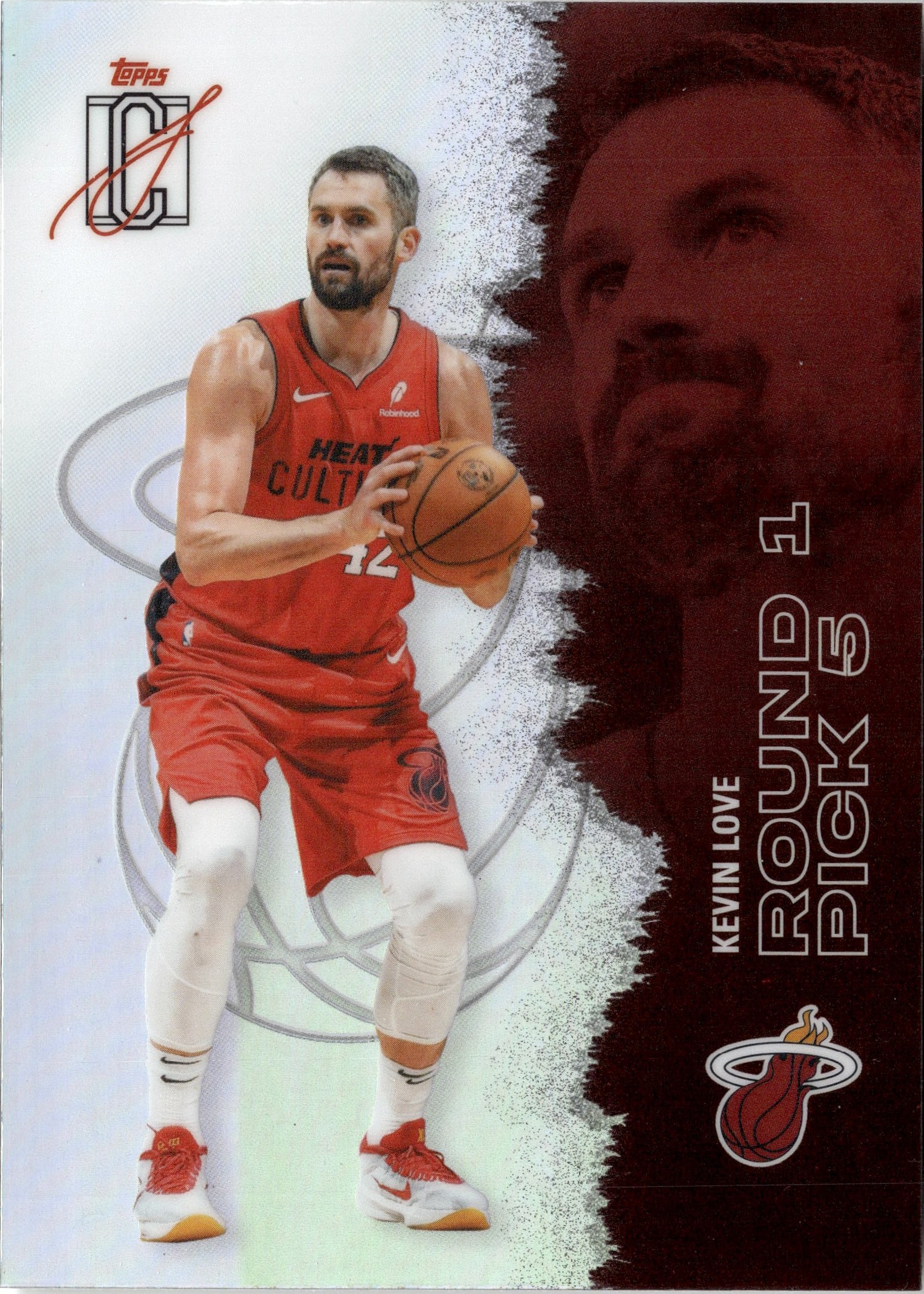 2026 Topps Signature Class Kevin Love graded slab