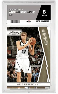 2010 PRESTIGE #113 ANDREI KIRILENKO MPE 8 NM/MT — graded card up for auction
