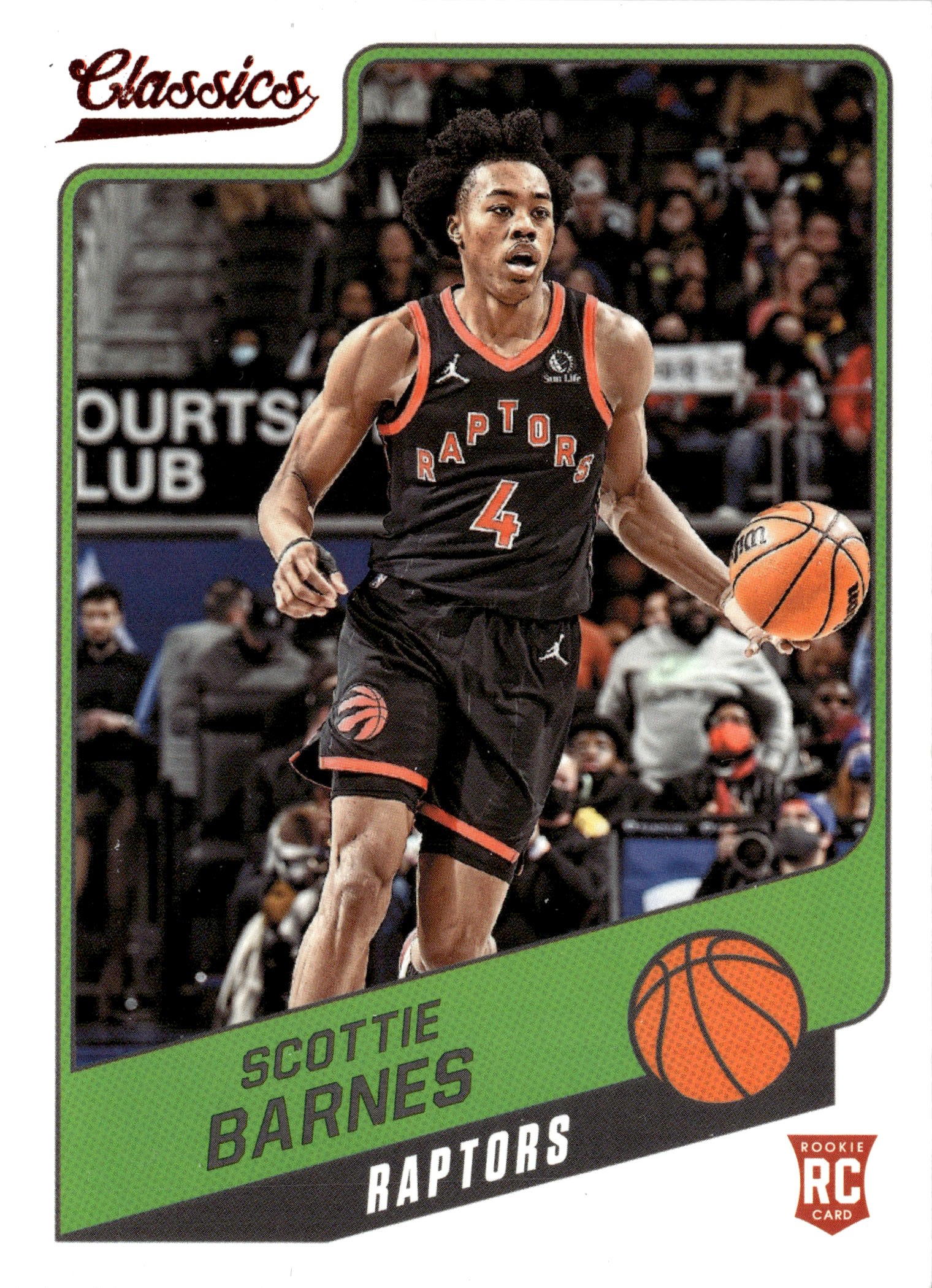 2021 Classics Scottie Barnes graded slab