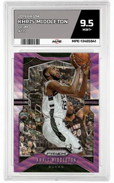 2019 PRIZM PRIZM #235 KHRIS MIDDLETON MPE 9.5 MINT+ — graded card up for auction