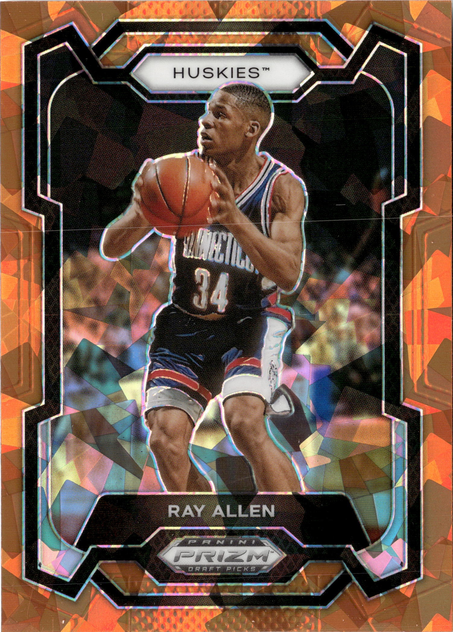 2024 Prizm Draft Picks Ray Allen graded slab