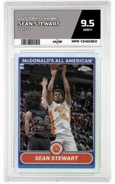 2023 TOPPS CHROME #2K7-12 SEAN STEWART MPE 9.5 MINT+ — graded card up for auction