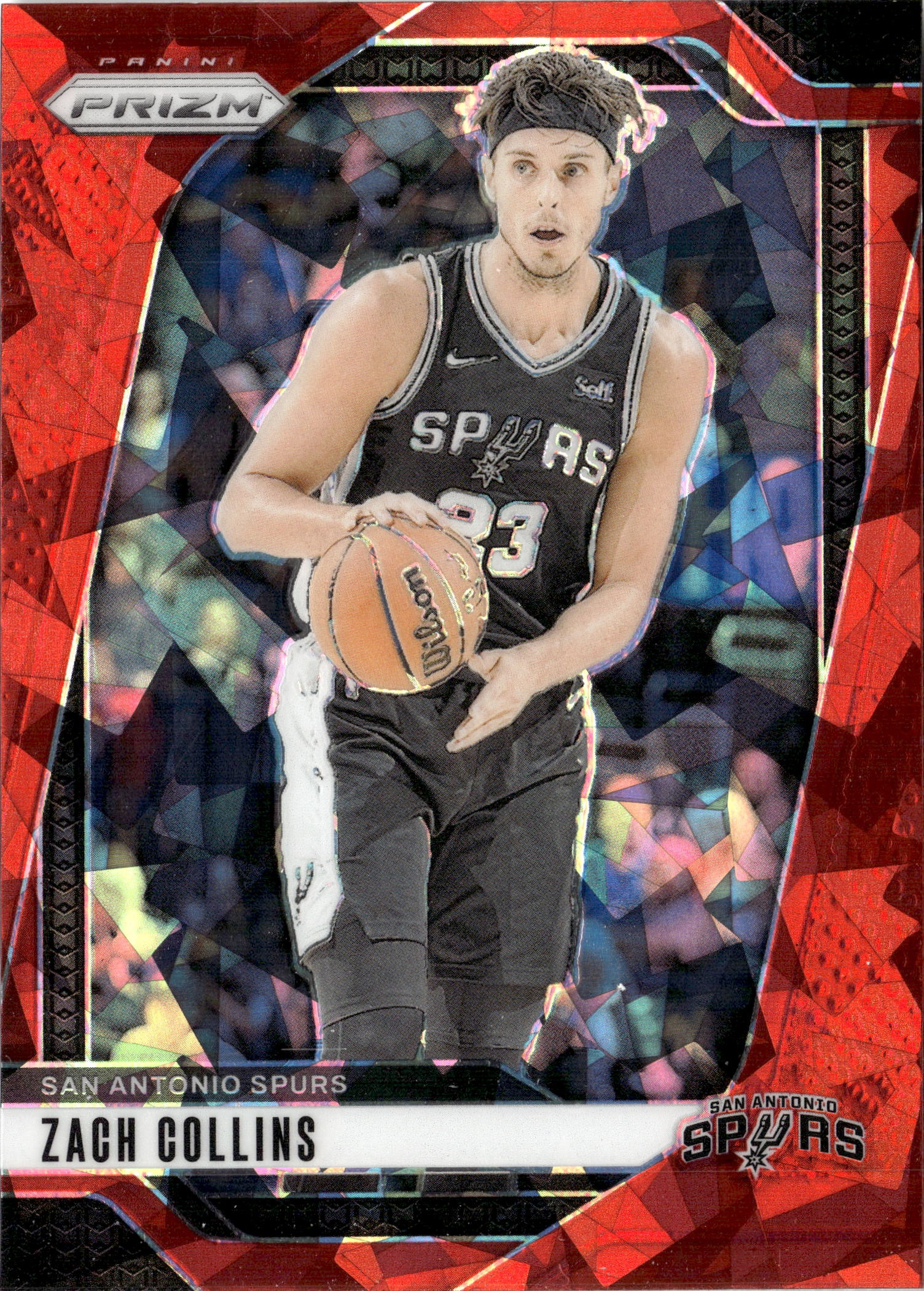 2024 Prizm Zach Collins graded slab