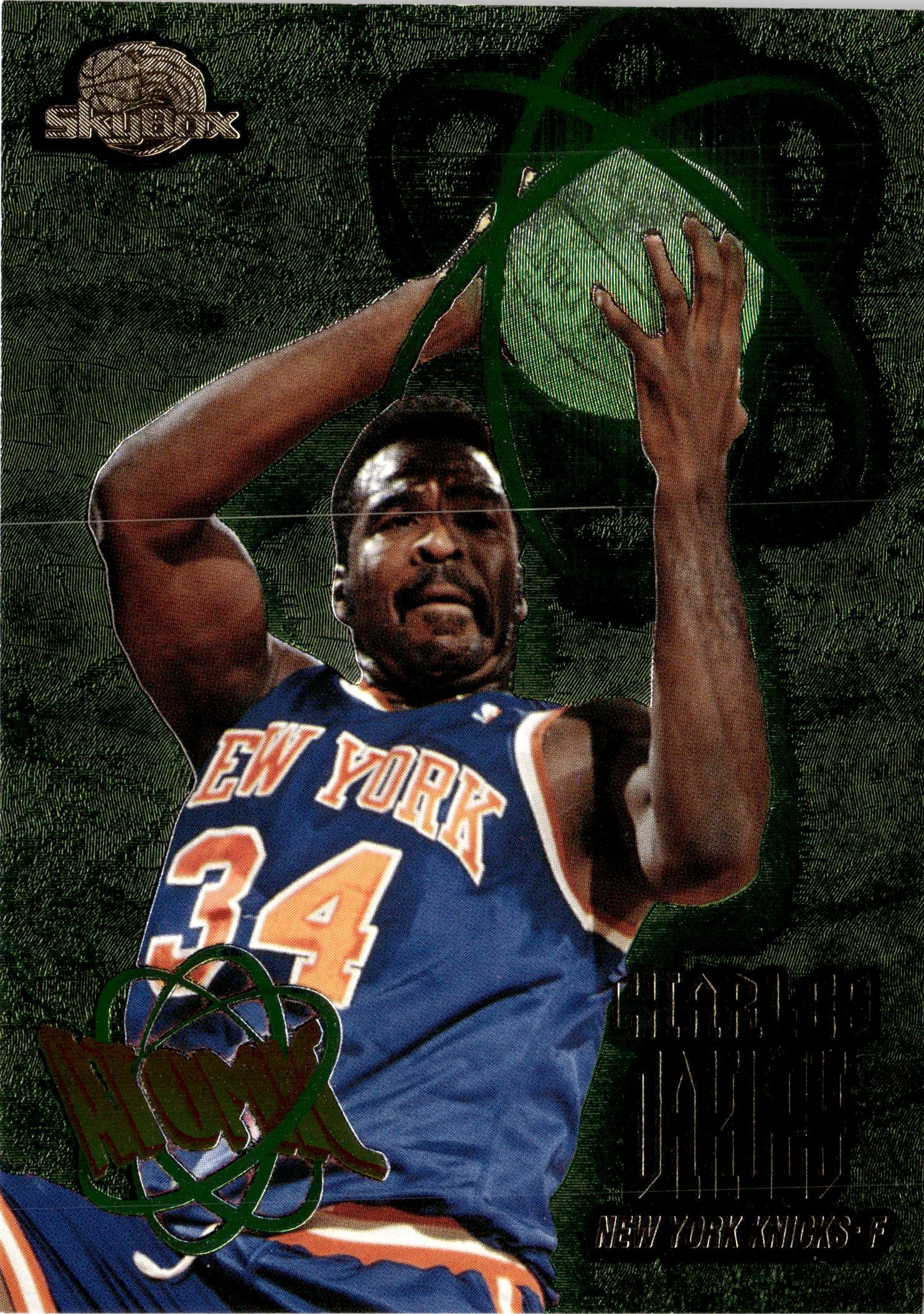 Charles Oakley graded slab