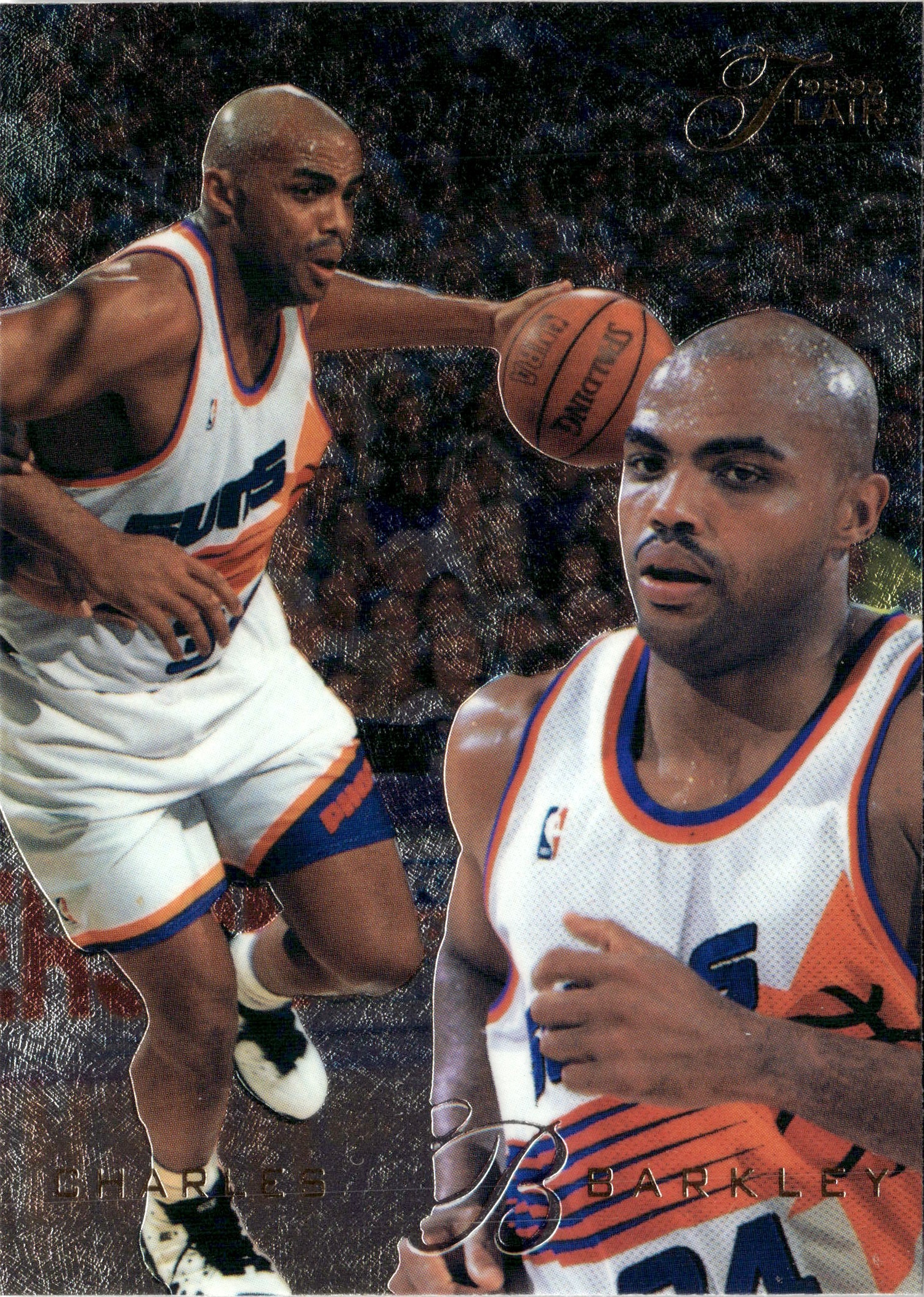 1995 Flair Charles Barkley graded slab