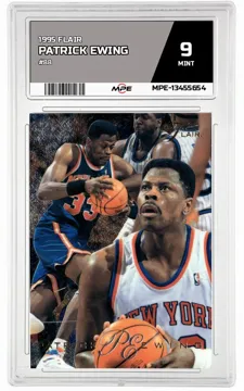 1995 FLAIR #88 PATRICK EWING MPE 9 MINT — graded card up for auction