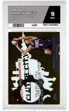 2006 TOPPS CLUTCH CITY PROSPECTS #CSP1 ANDREW BOGUT MPE 9 MINT — graded card up for auction