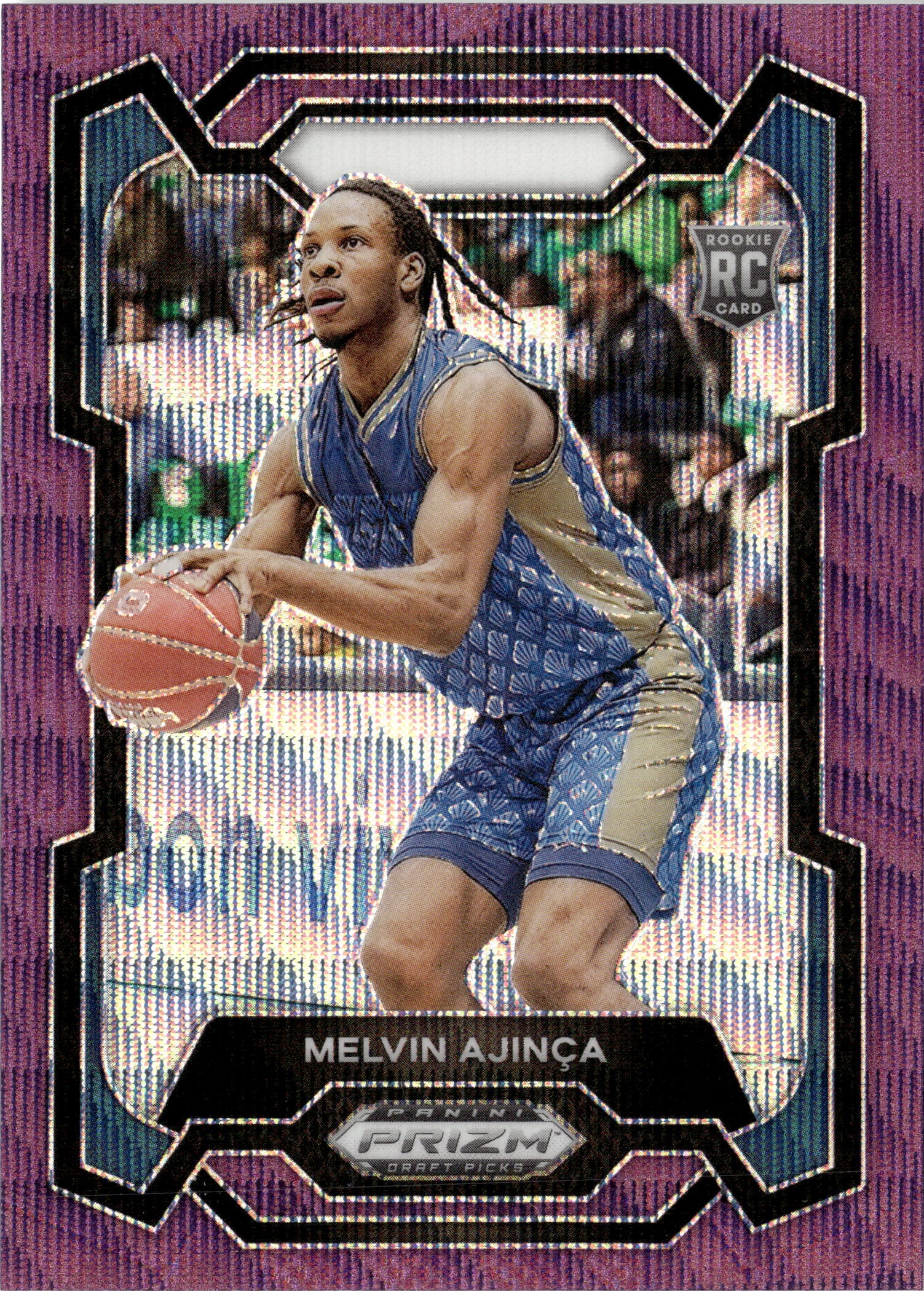 2024 Prizm Draft Picks Melvin Ajinca graded slab