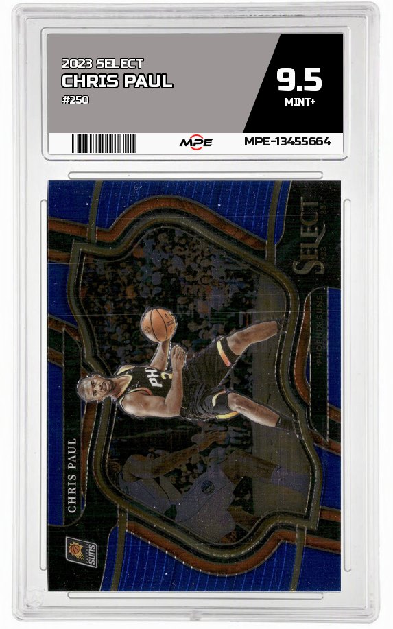 2023 SELECT #250 CHRIS PAUL MPE 9.5 MINT+ — graded card auctioned from the MPE vault