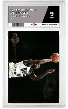 1995 SKYBOX PREMIUM SLAMMIN' UNIVERSE #SU1 VIN BAKER MPE 9 MINT — graded card up for auction