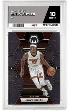 2023 MOSAIC #19 JIMMY BUTLER MPE 10 GEM/MT — graded card up for auction