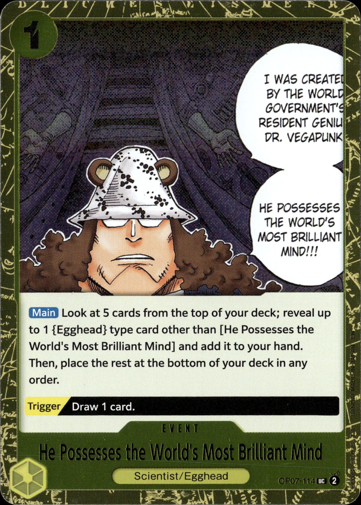 He Possesses The World'S Most Brilliant Mind graded slab