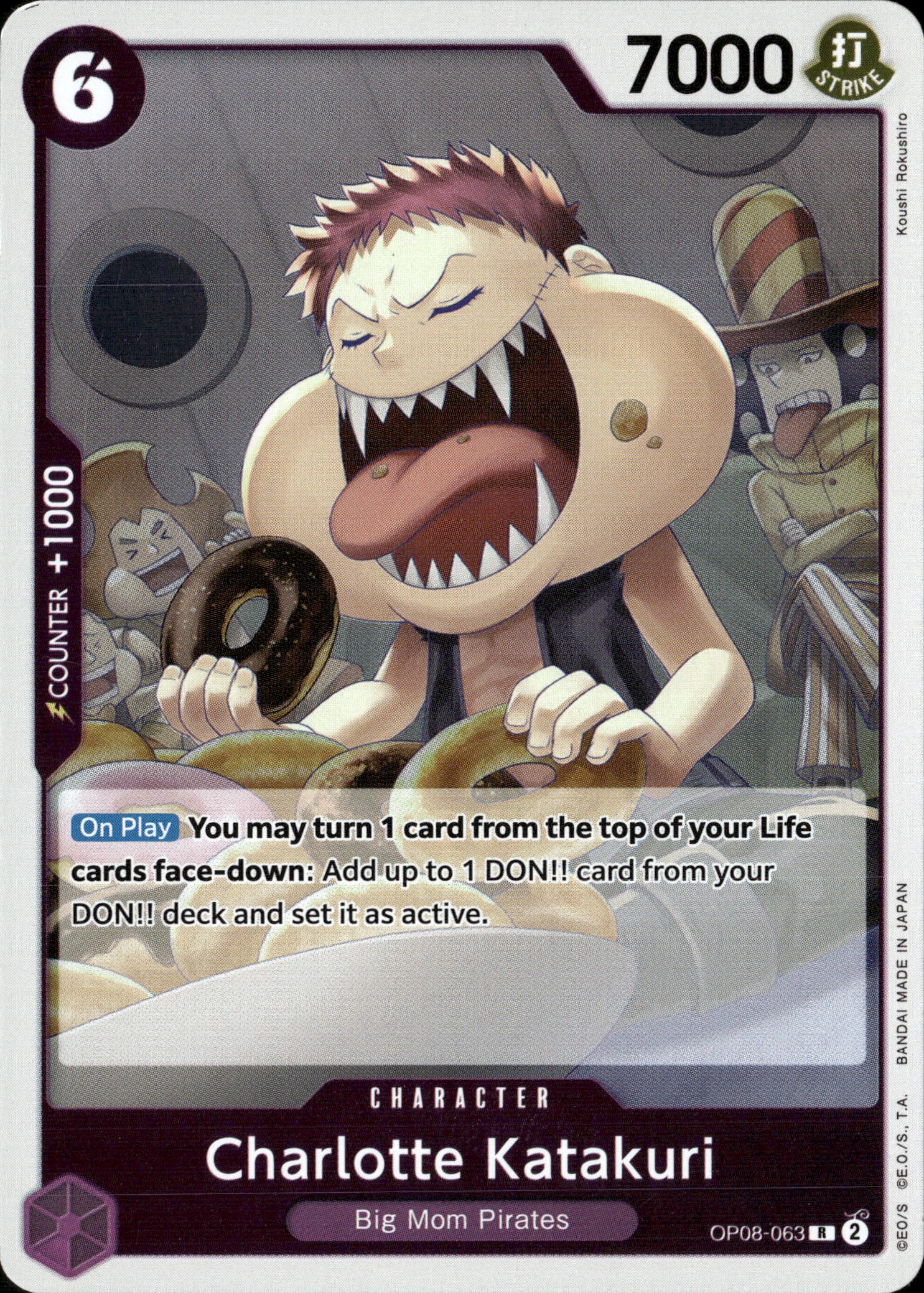 Charlotte Katakuri graded slab