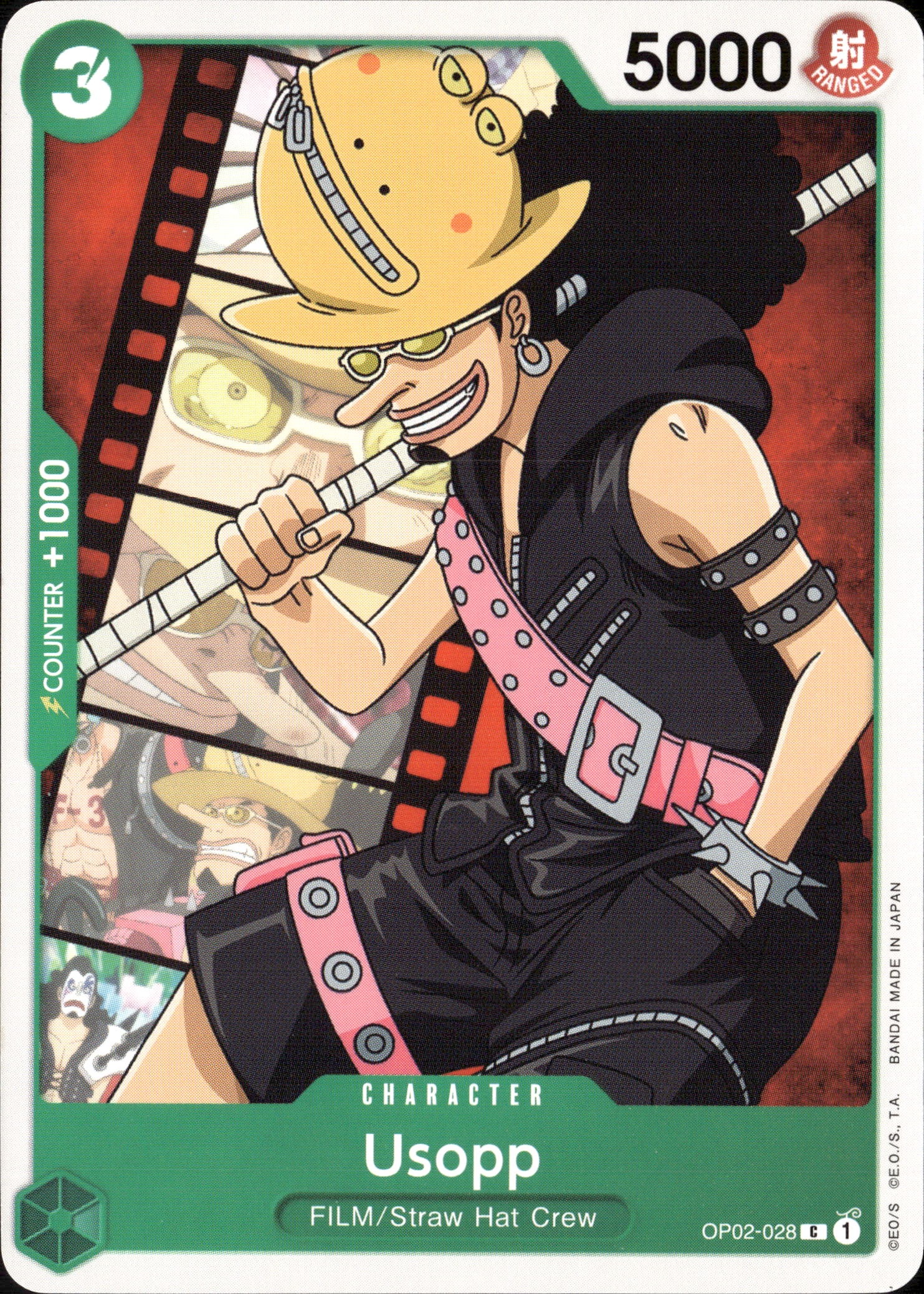 2023 One Piece Op02 En Usopp graded slab
