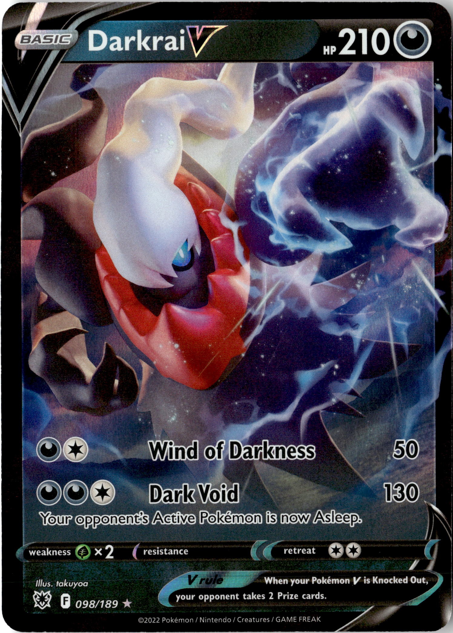 Darkrai V graded slab