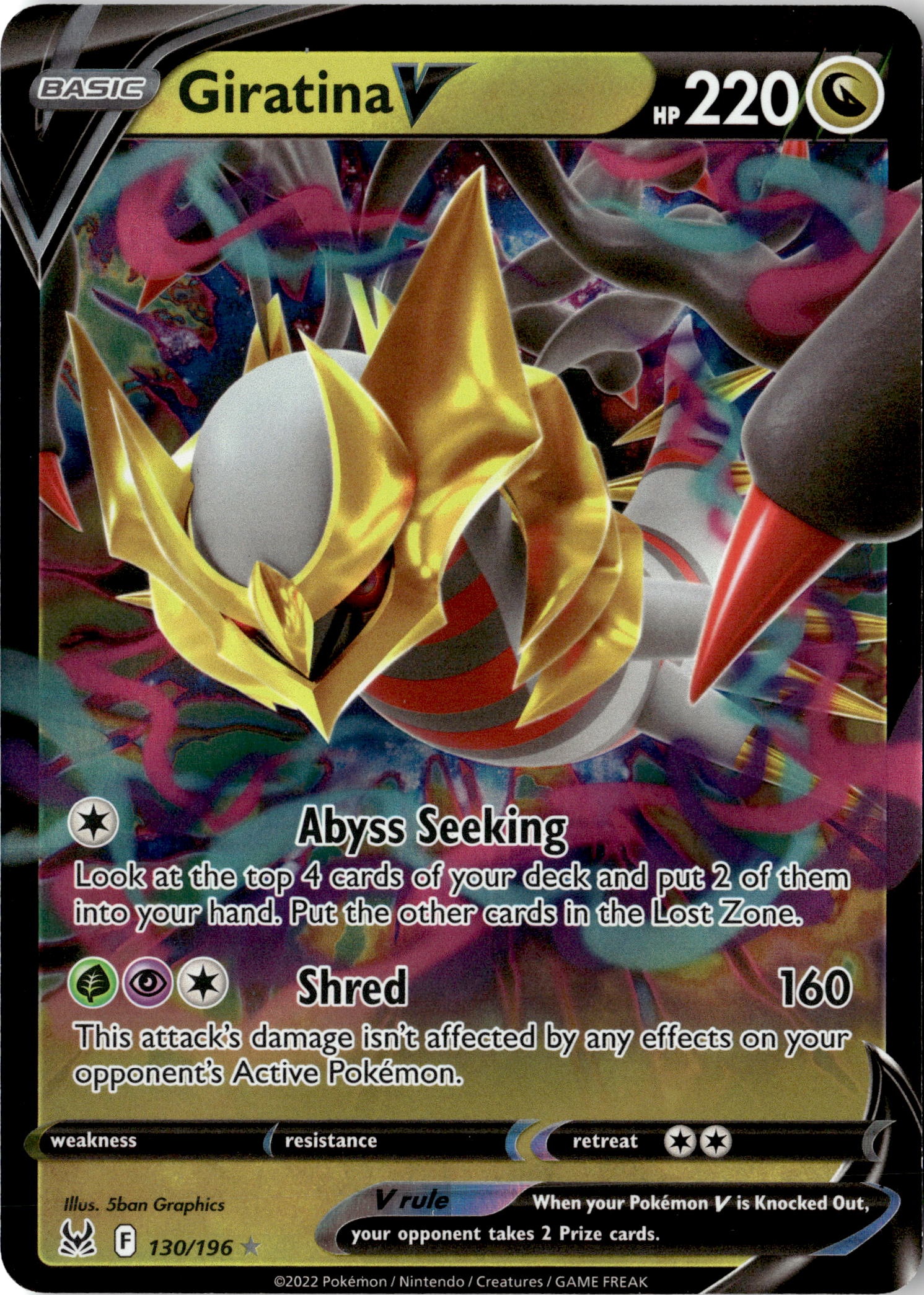 Giratina V graded slab