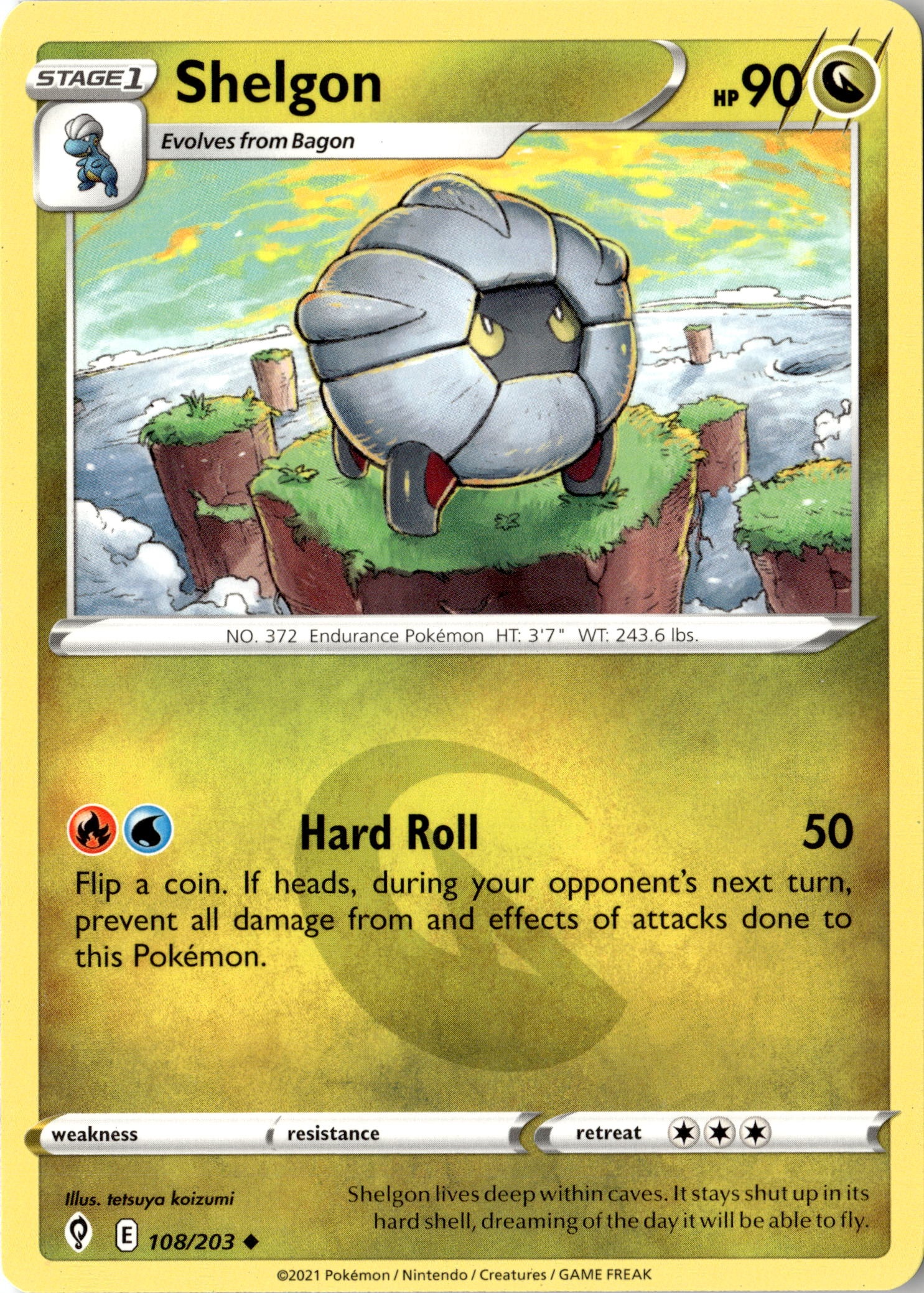 Shelgon graded slab