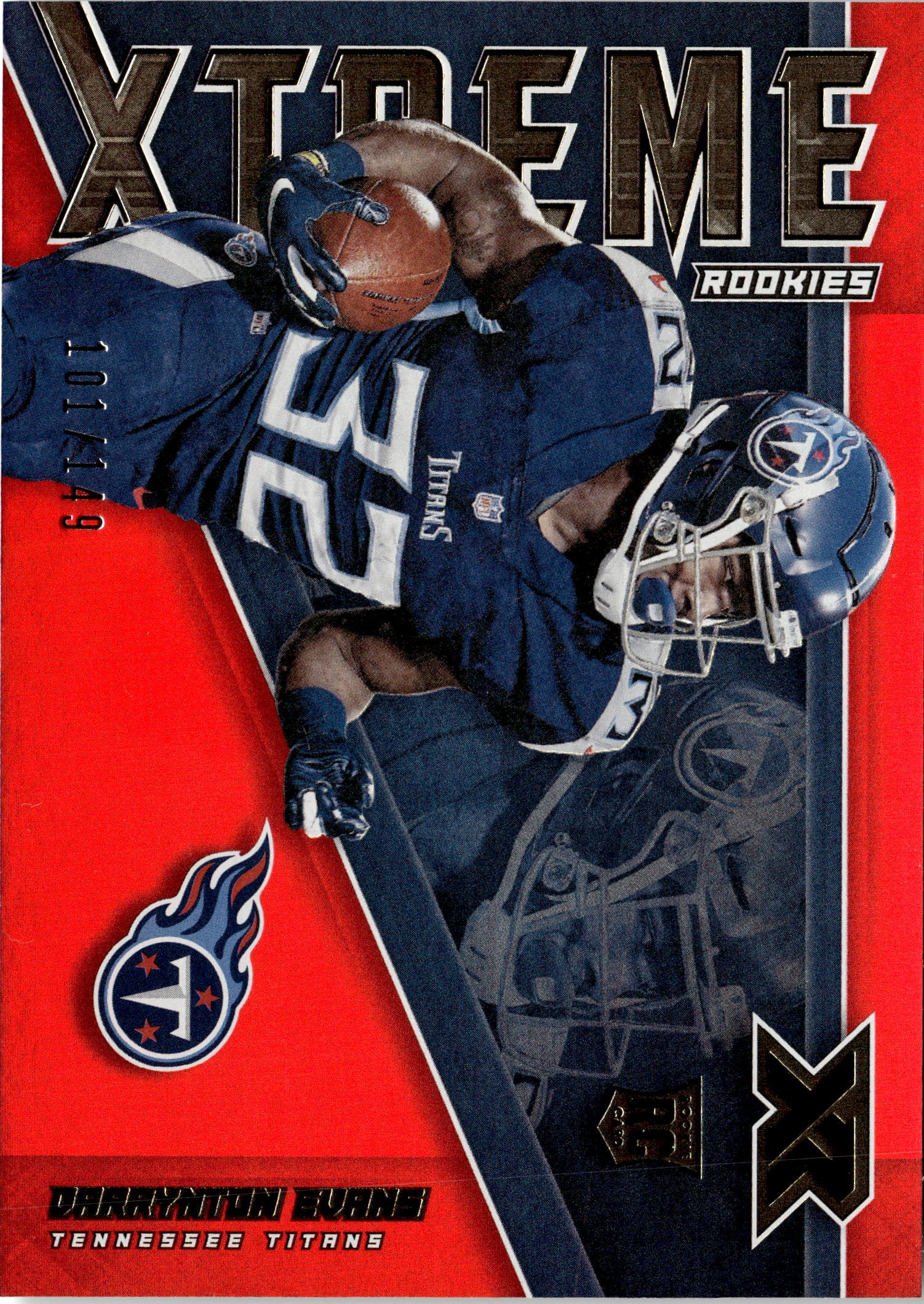 2020 Xr Darrynton Evans graded slab