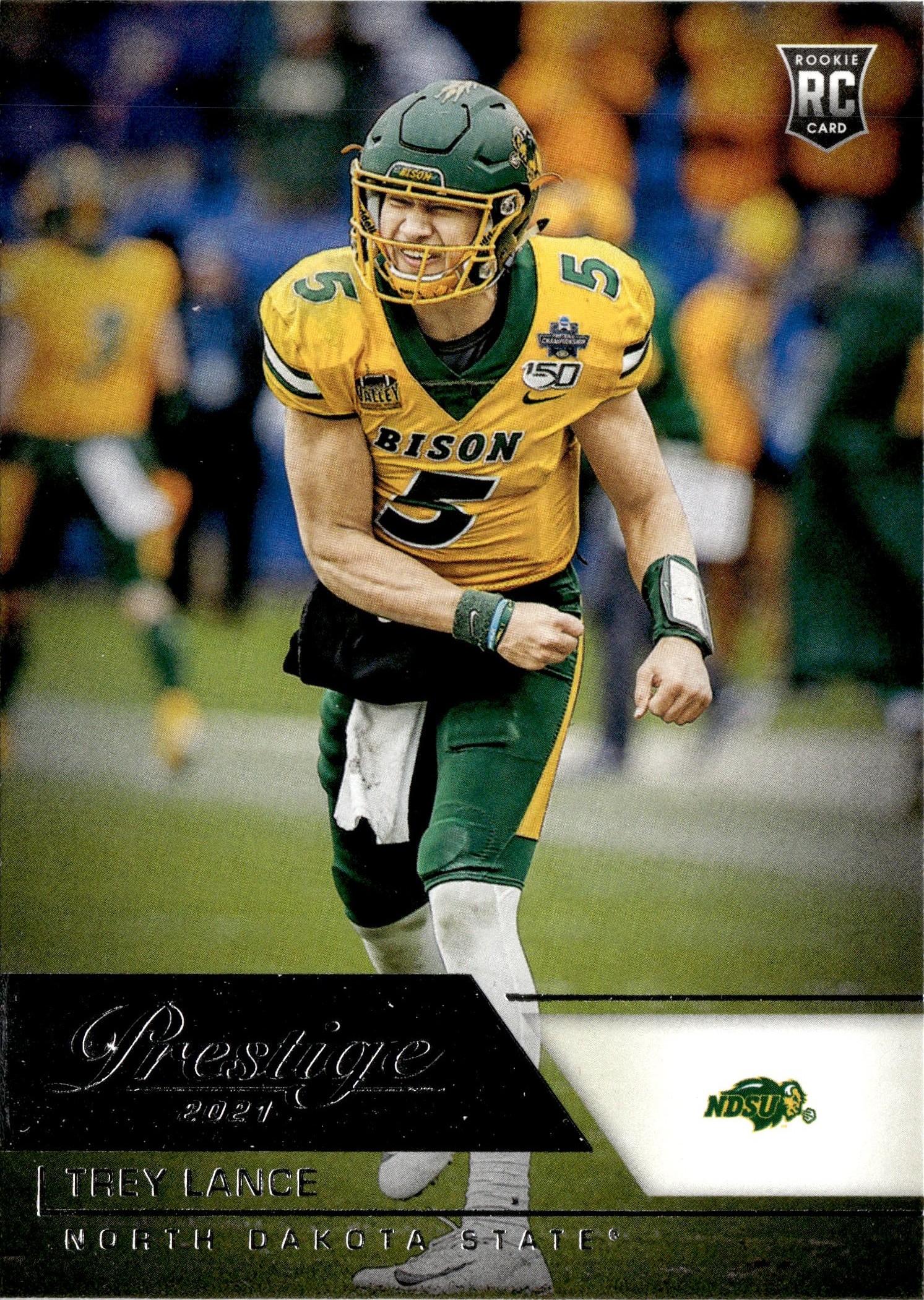 2021 Prestige Trey Lance graded slab