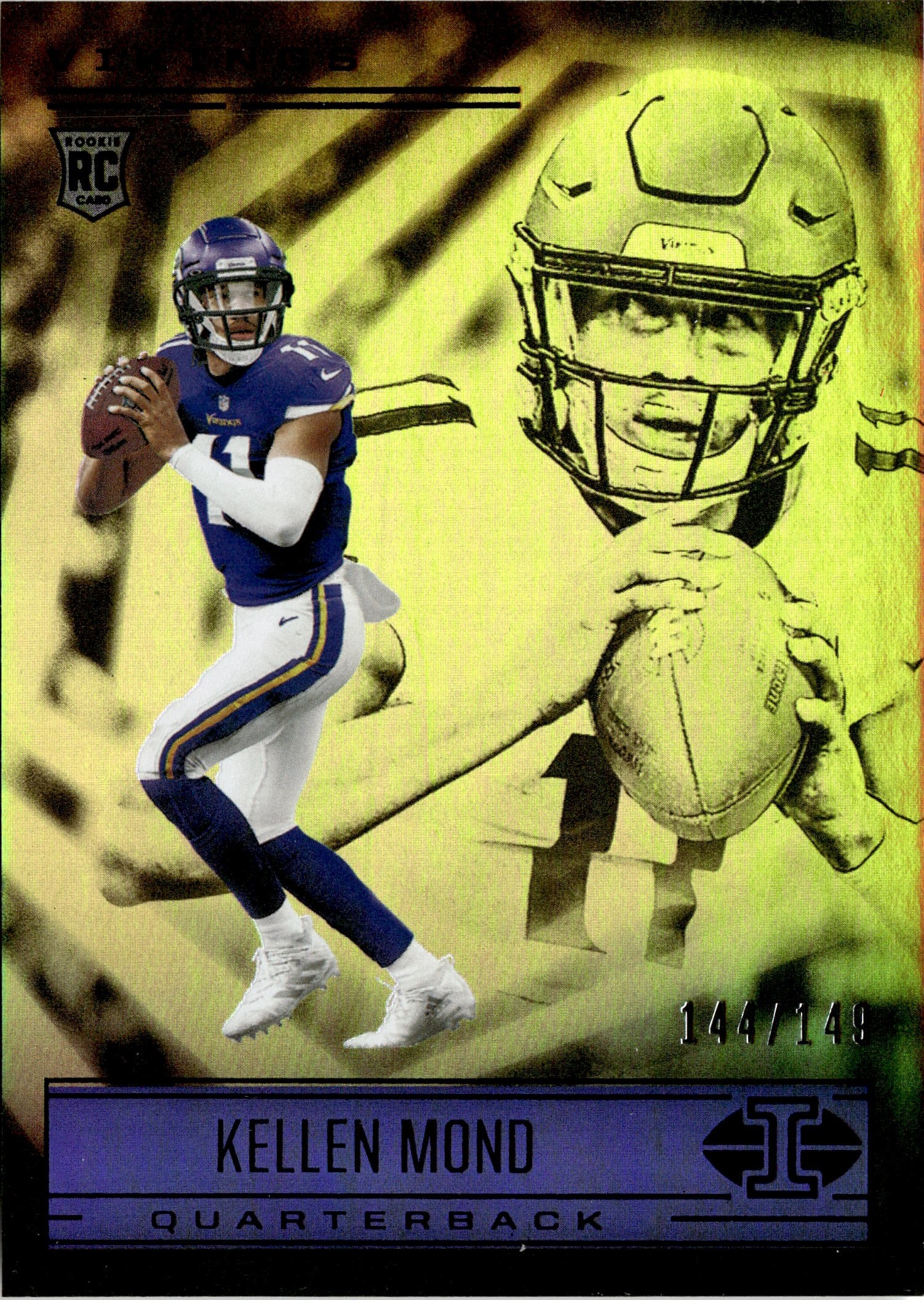 Kellen Mond graded slab