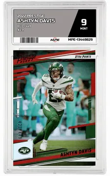 2022 PRESTIGE RED /449 #231 ASHTYN DAVIS MPE 9 MINT — graded card up for auction