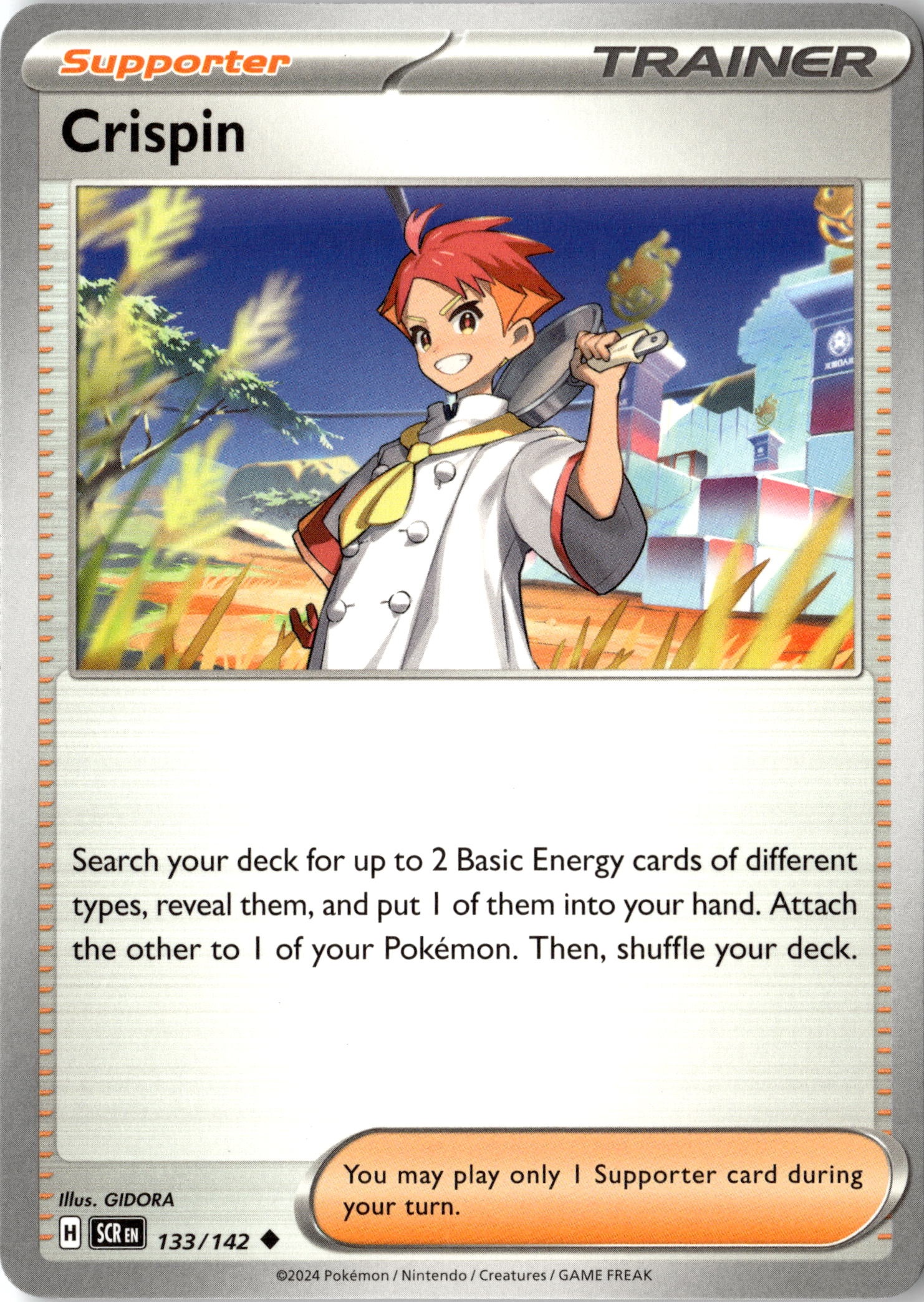 2024 Pokemon Scr En Crispin graded slab