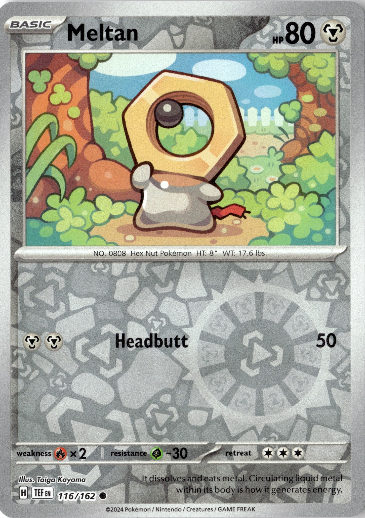 Meltan graded slab