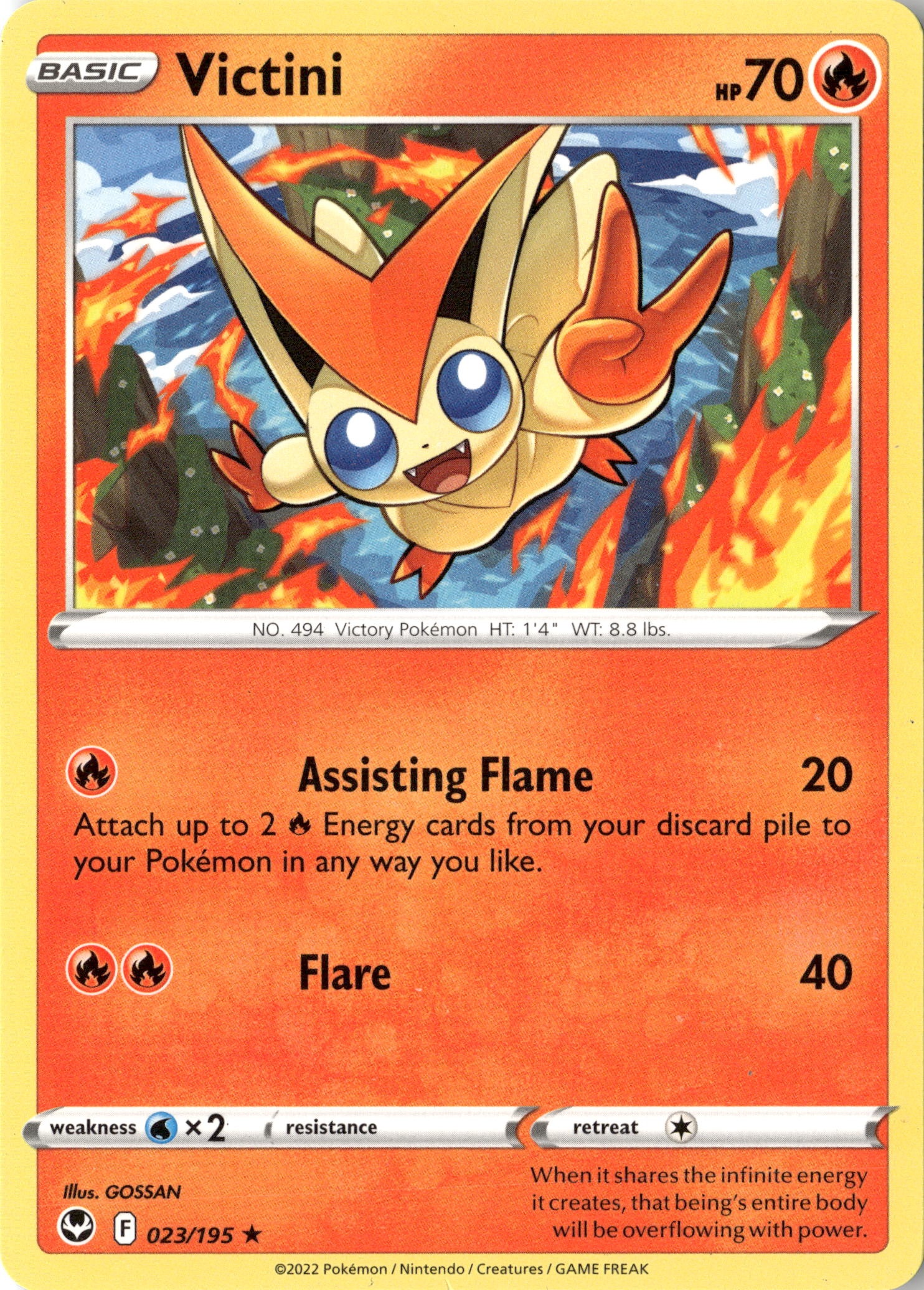 Victini graded slab