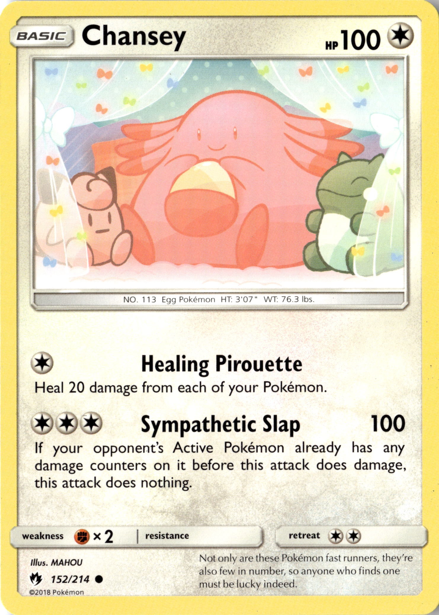 Chansey graded slab