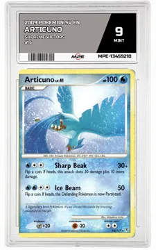 2009 POKEMON SV EN SUPREME VICTORS #16 ARTICUNO MPE 9 MINT — graded card up for auction