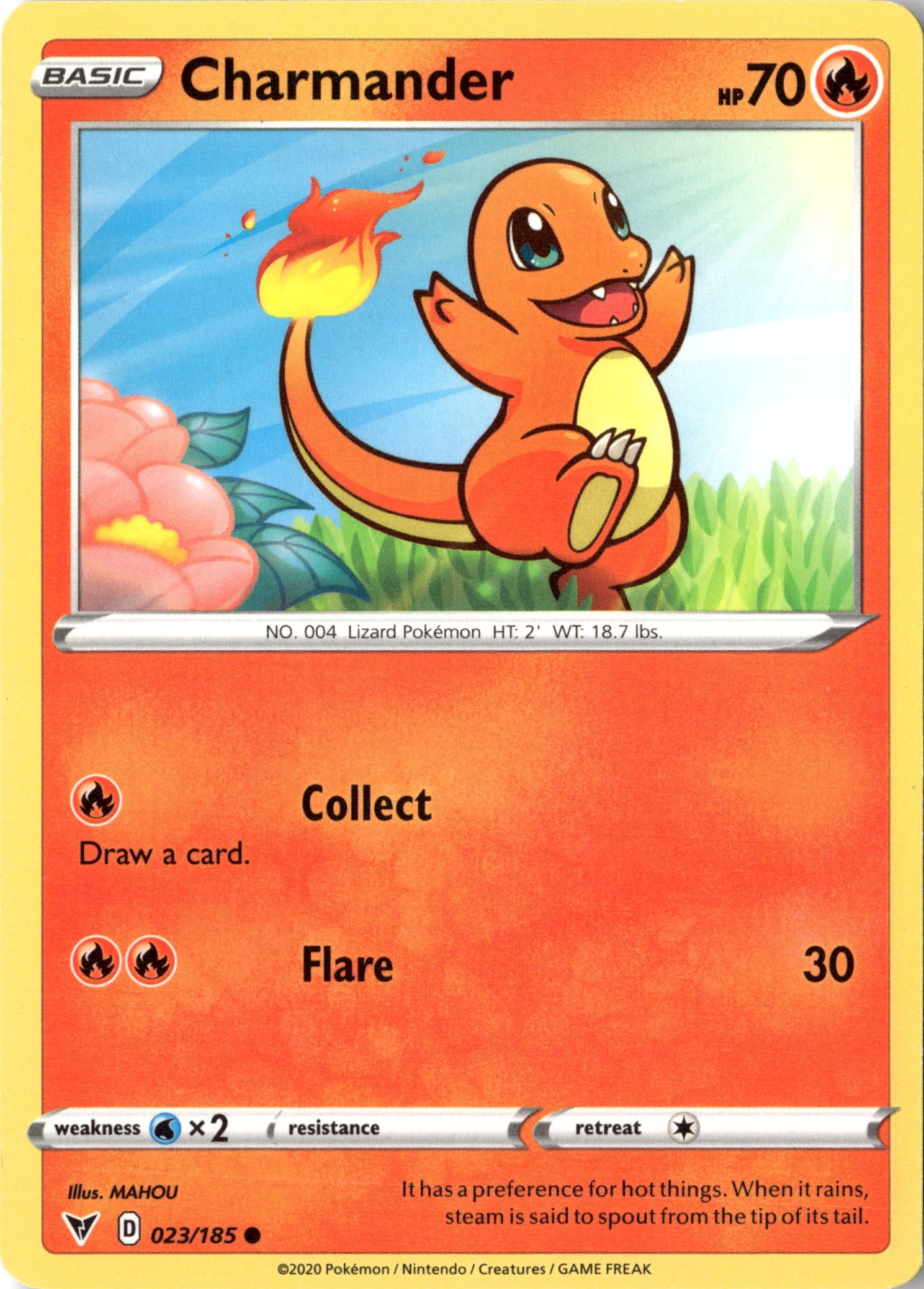 2020 Pokemon Viv En Charmander graded slab